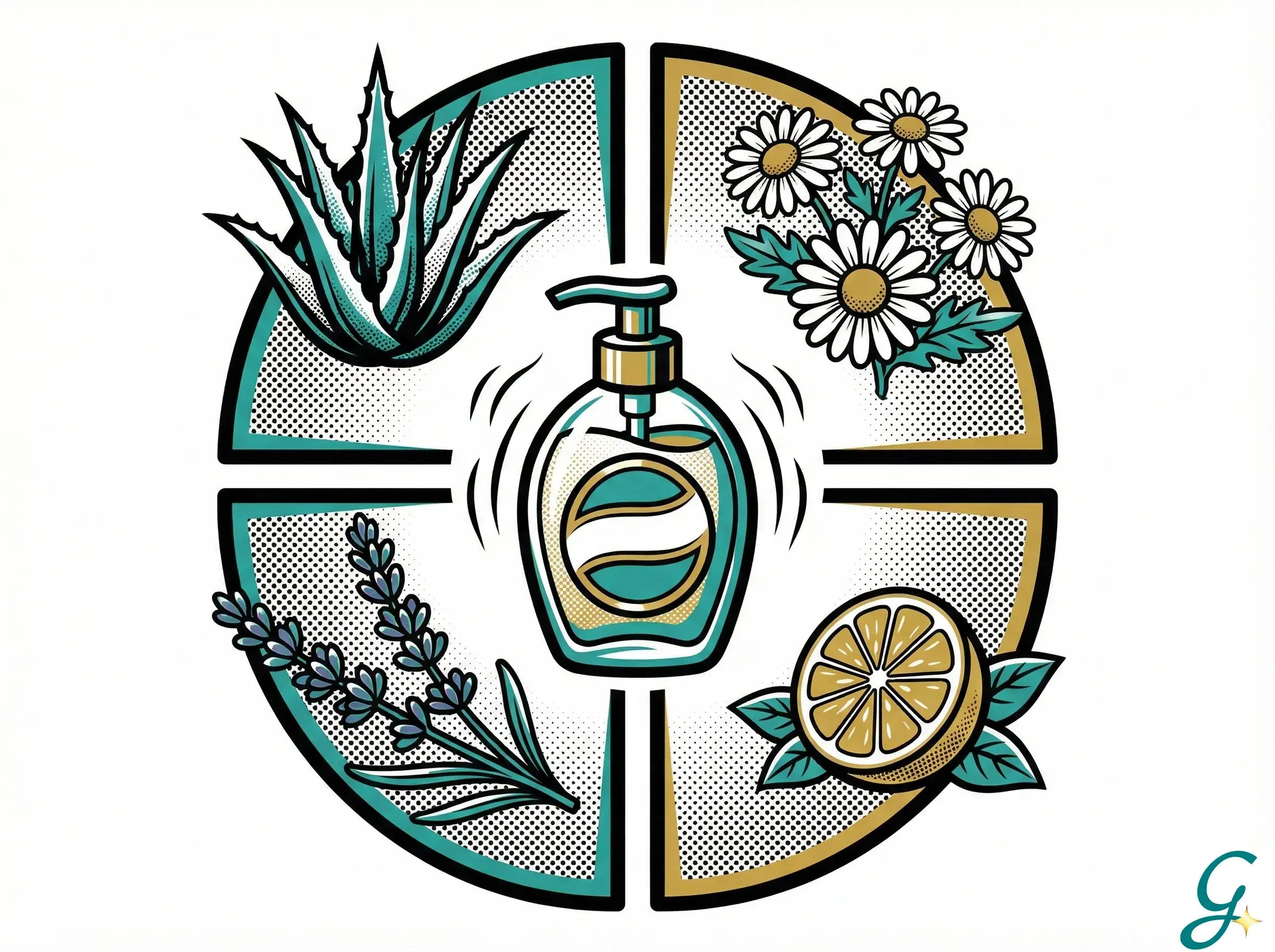 Clean, natural anti-aging skincare products with botanical ingredients