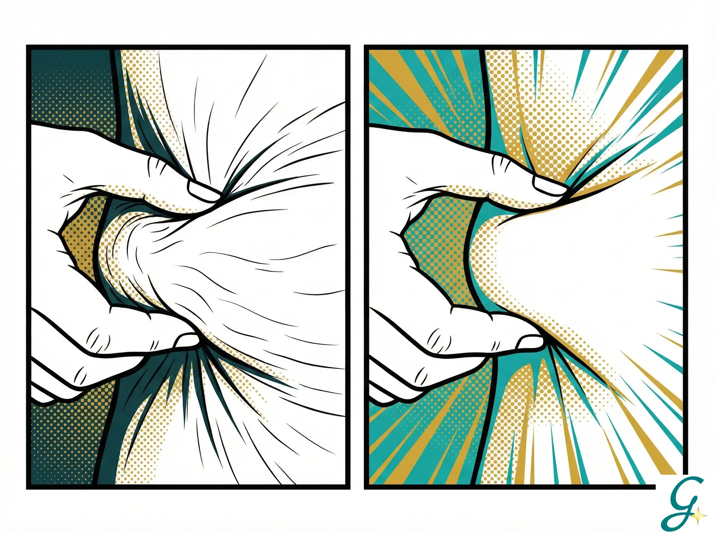 Before/after showing skin elasticity improvement from collagen supplementation