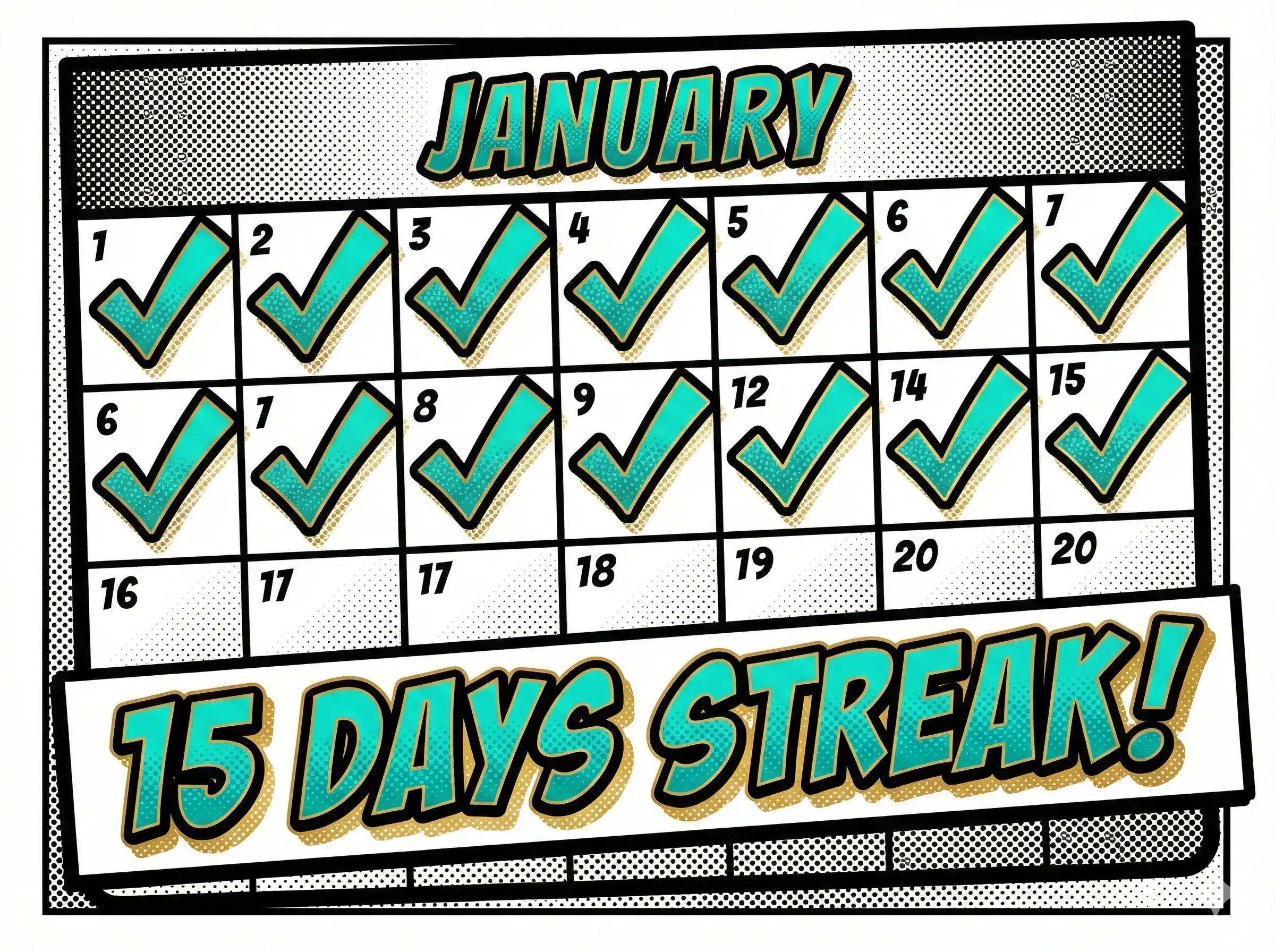 Skincare tracking with a calendar widget