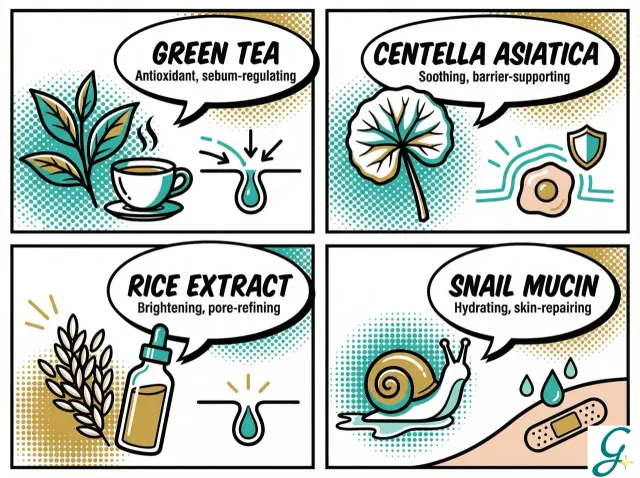 Korean skincare products known for pore-minimizing benefits