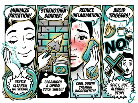 Rosacea Skincare: Gentle Routines for Sensitive Skin